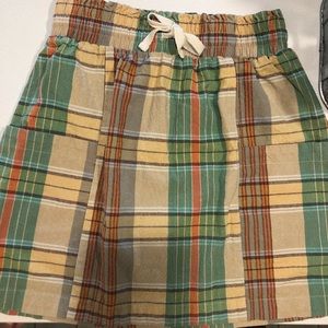 Plaid Urban Outfitters Skirt with Pockets Small
